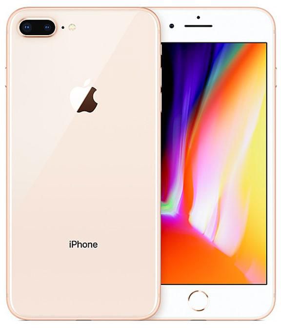ابل ايفون 8 بلس ، سعة 128 جيجا بايت ، رام 3 جيجا بايت ، شبكة 4G LTE ، شريحة واحدة - ذهبي