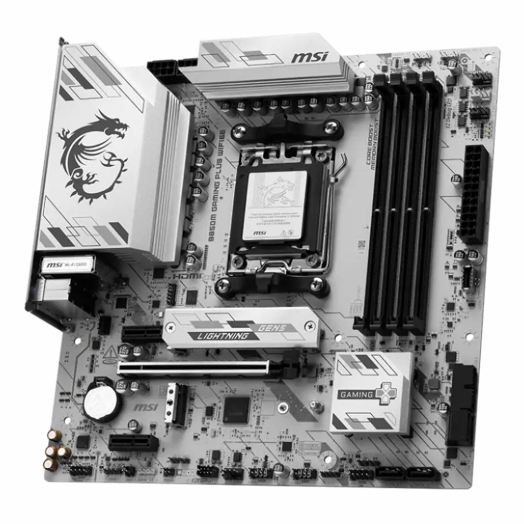 MSI B850M GAMING PLUS WIFI6E Motherboard , AMD mATX Black