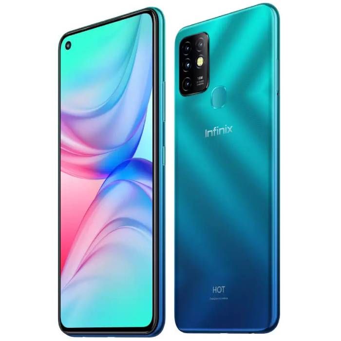 انفنكس هوت 10 ، سعة 128 جيجا بايت ، رام 4 جيجا بايت ، شبكة 4G LTE ، شريحتين - اوشن ويف