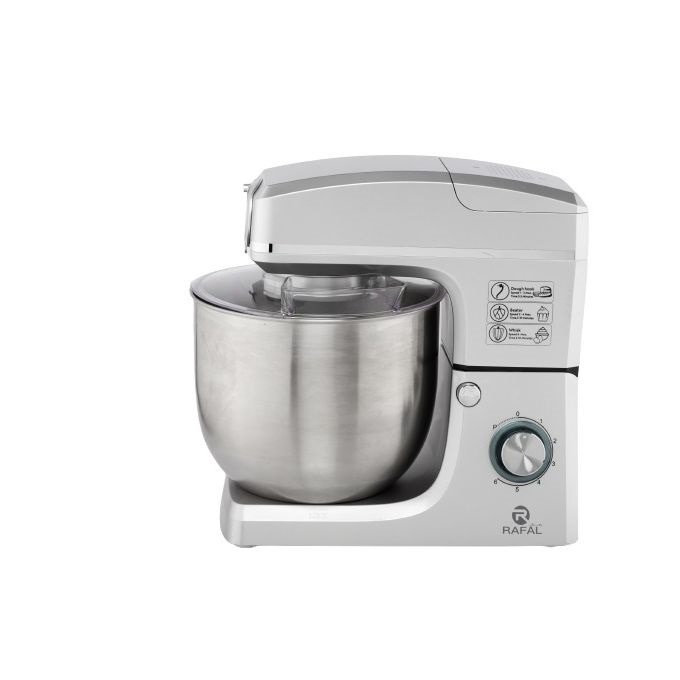Rafal Stand Mixer 7 Liter Silver - RA0537