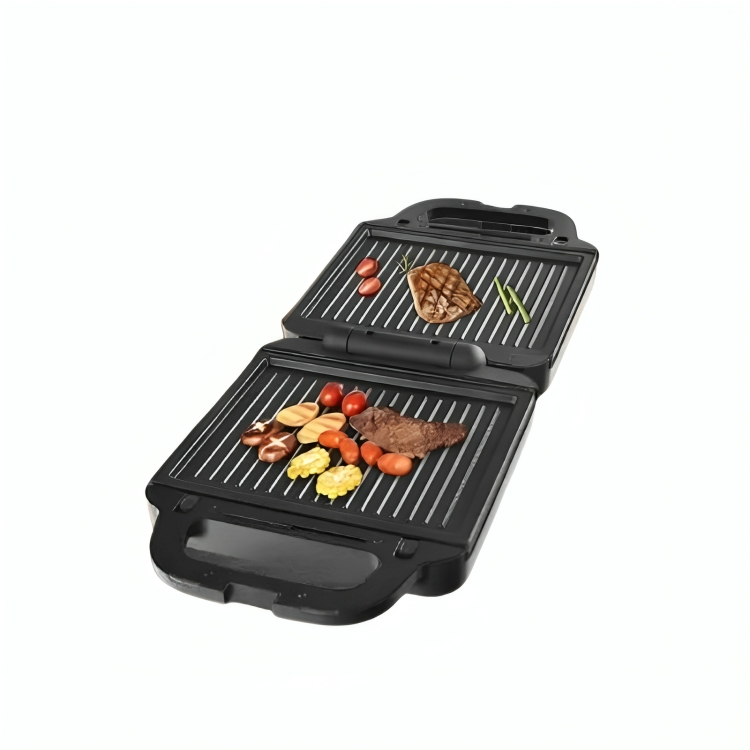 Sokany 2-in-1 2 In 1 Sandwich Maker 1400 Watt Black - SK-08062