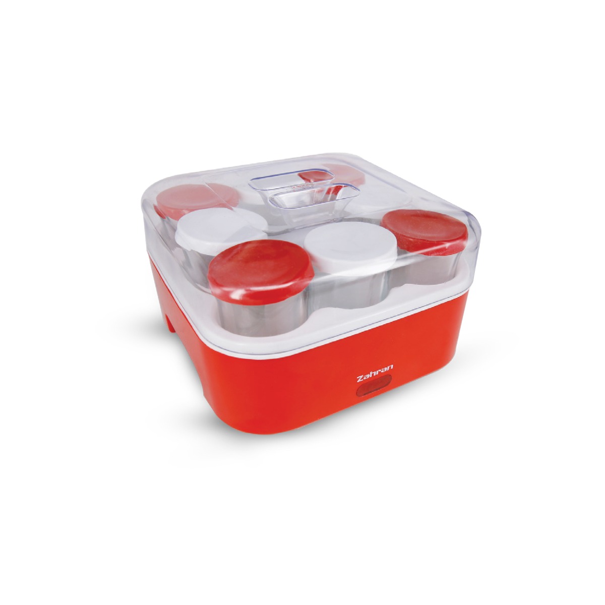 Zahran Yogurt Maker , 8 Cups Red - YG6003EG