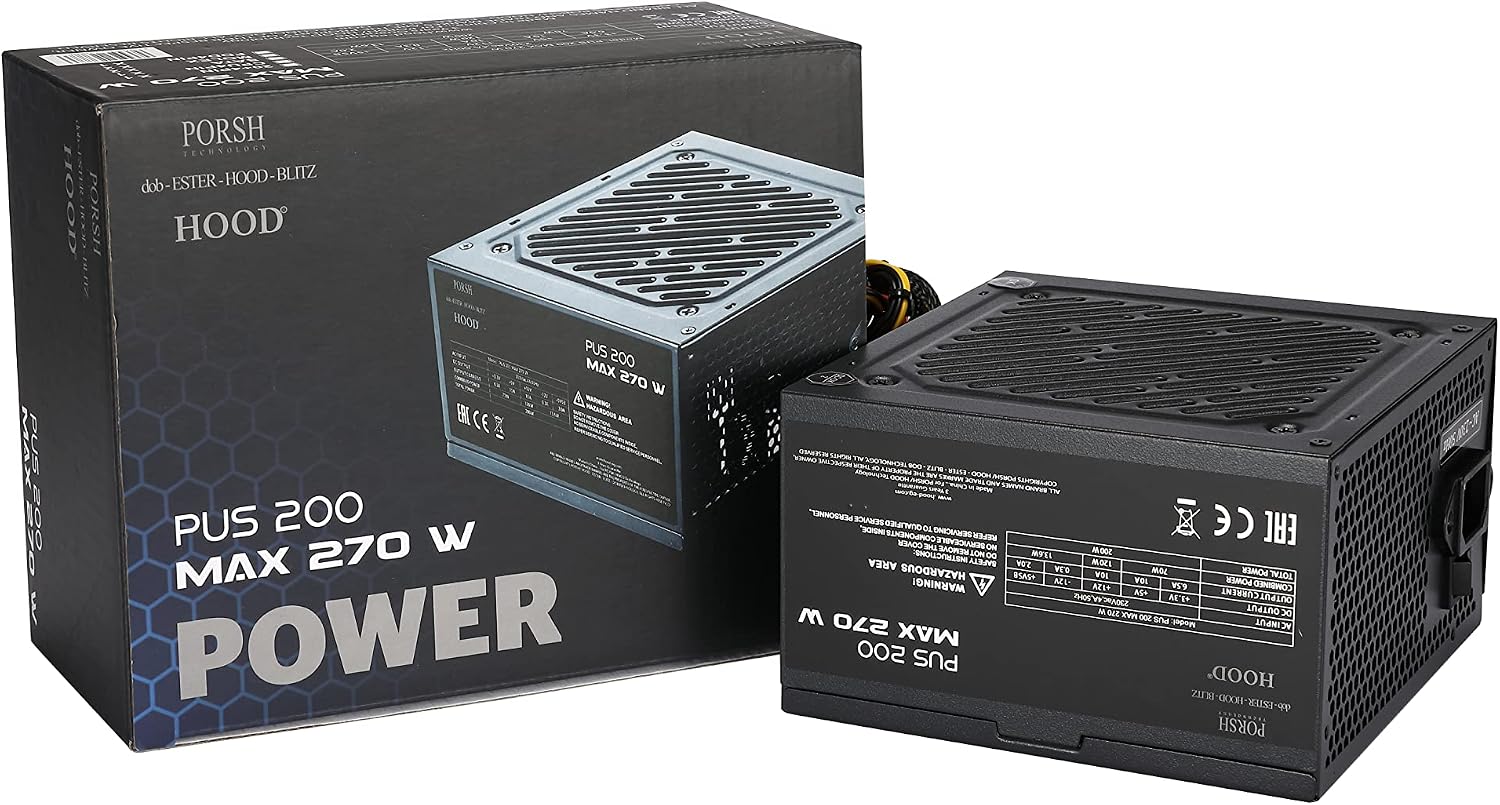 Hood PUS 200 MAX Power Supply 100 Volt , Black