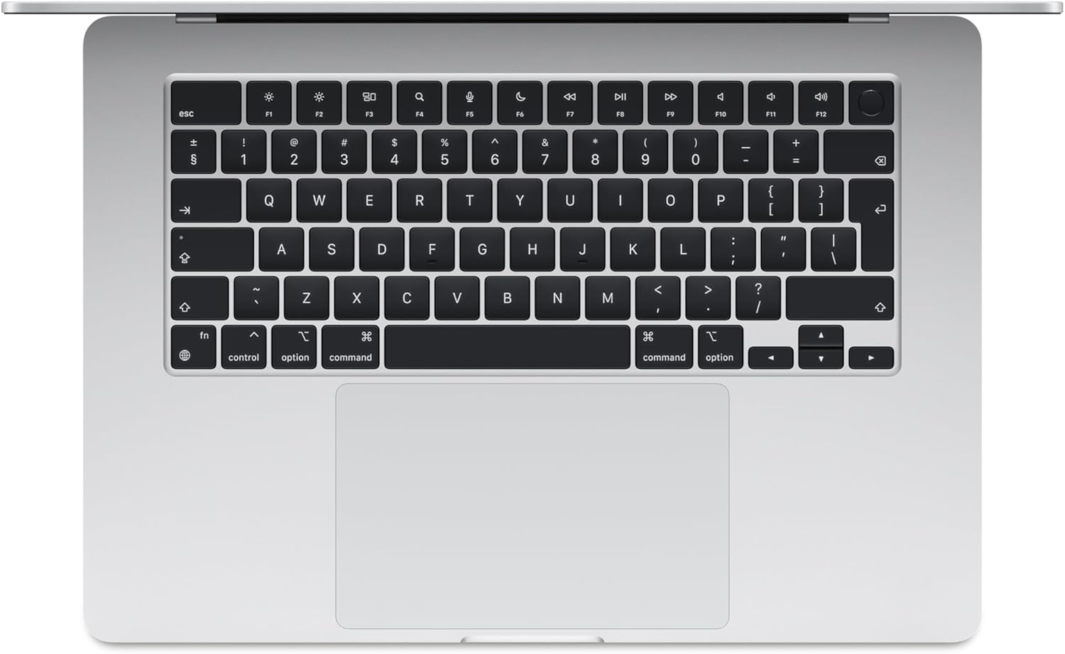 Apple MacBook Air Laptop ,Apple M4 chip with 10-core CPU 15.3 Inch ,256 GB SSD ,16 GB ,Apple 10-Core GPU ,macOS - Silver