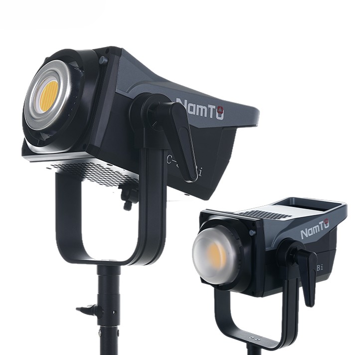 مصباح تصوير فيديو LED محمول نام تو TC-300Bi ،رمادي