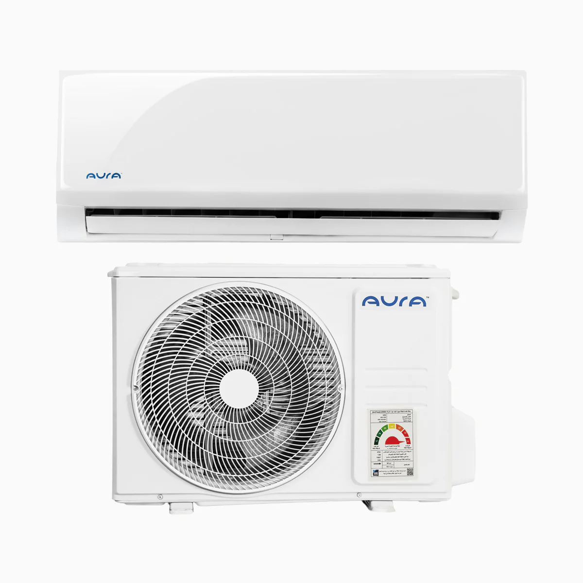 Aura Split Air Conditioner ,1.5 horsepower Only Cooling ,White - AGE-12CO