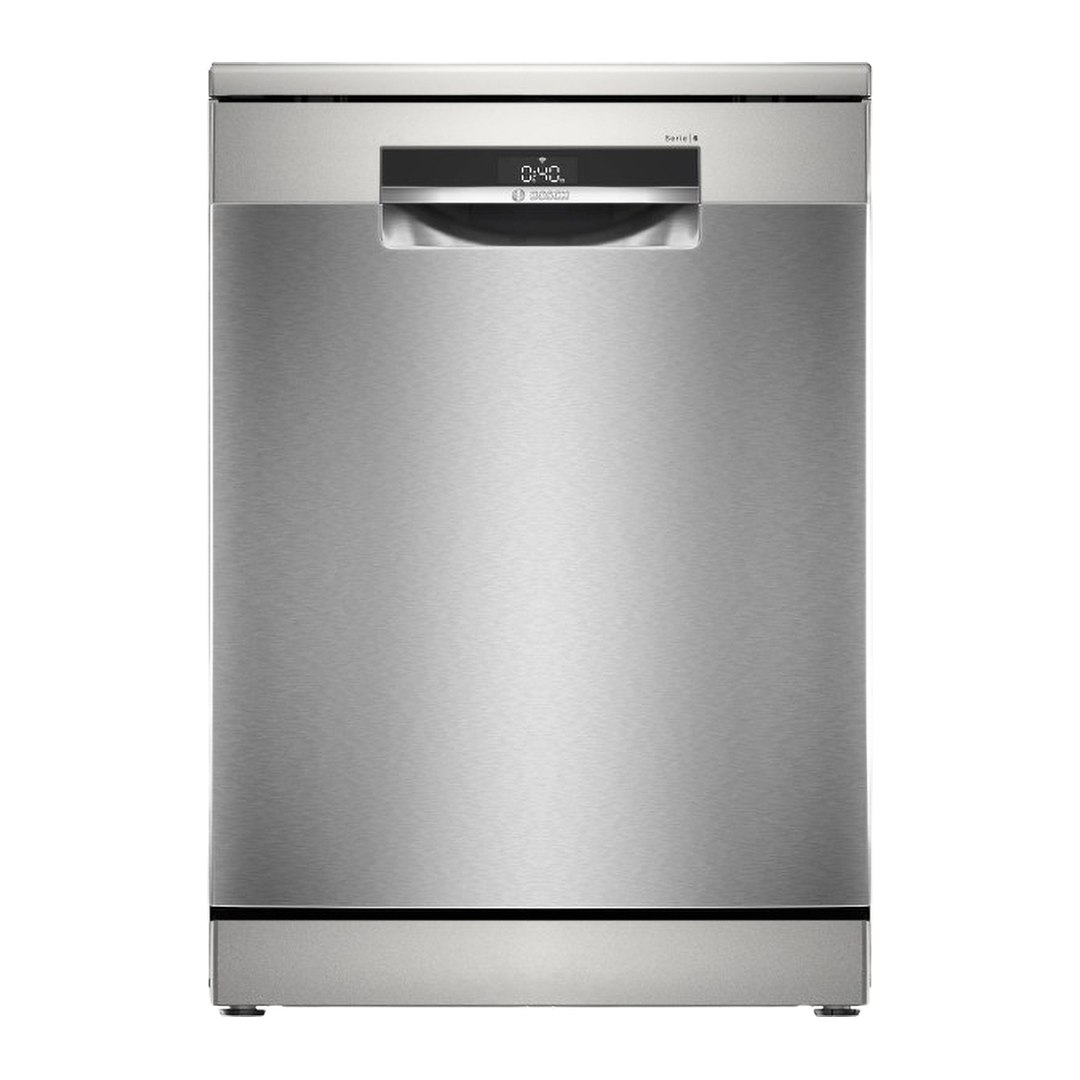Bosch Series 6 Free Standing Dishwasher , 14 Persons Brushed Steel - SMS6EMI62V