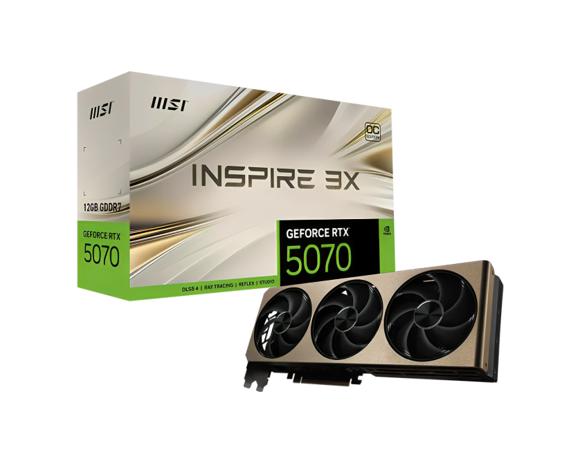 MSI GeForce RTX 5070 OC Graphic Card - G5070-12I3C