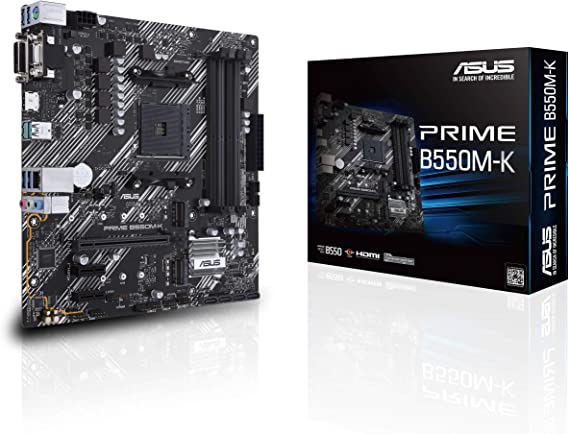 ماذر بورد اسوس برايم B550M-K LGA 2011 - اسود