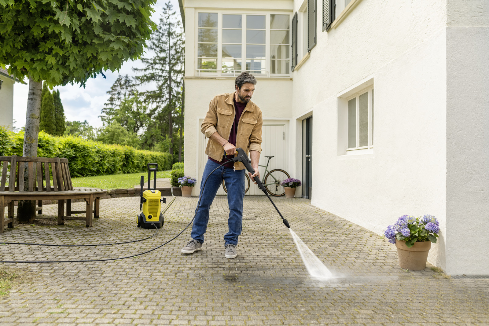 Karcher Pressure Washer , Yellow