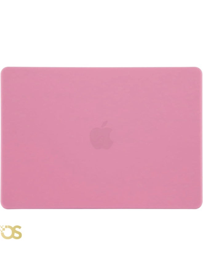 Generic Matte Hard Shell Case with Screen Protector for MacBook Air 13.3-inch (models A1932, A2179, A2337) , Pink
