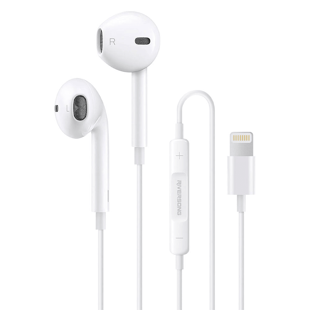 Riversong Melody Wired Earphones , White - EA137
