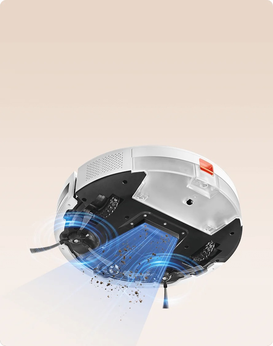 Xiaomi E5 Robotic Vacuum Cleaner , 2600 mAh White