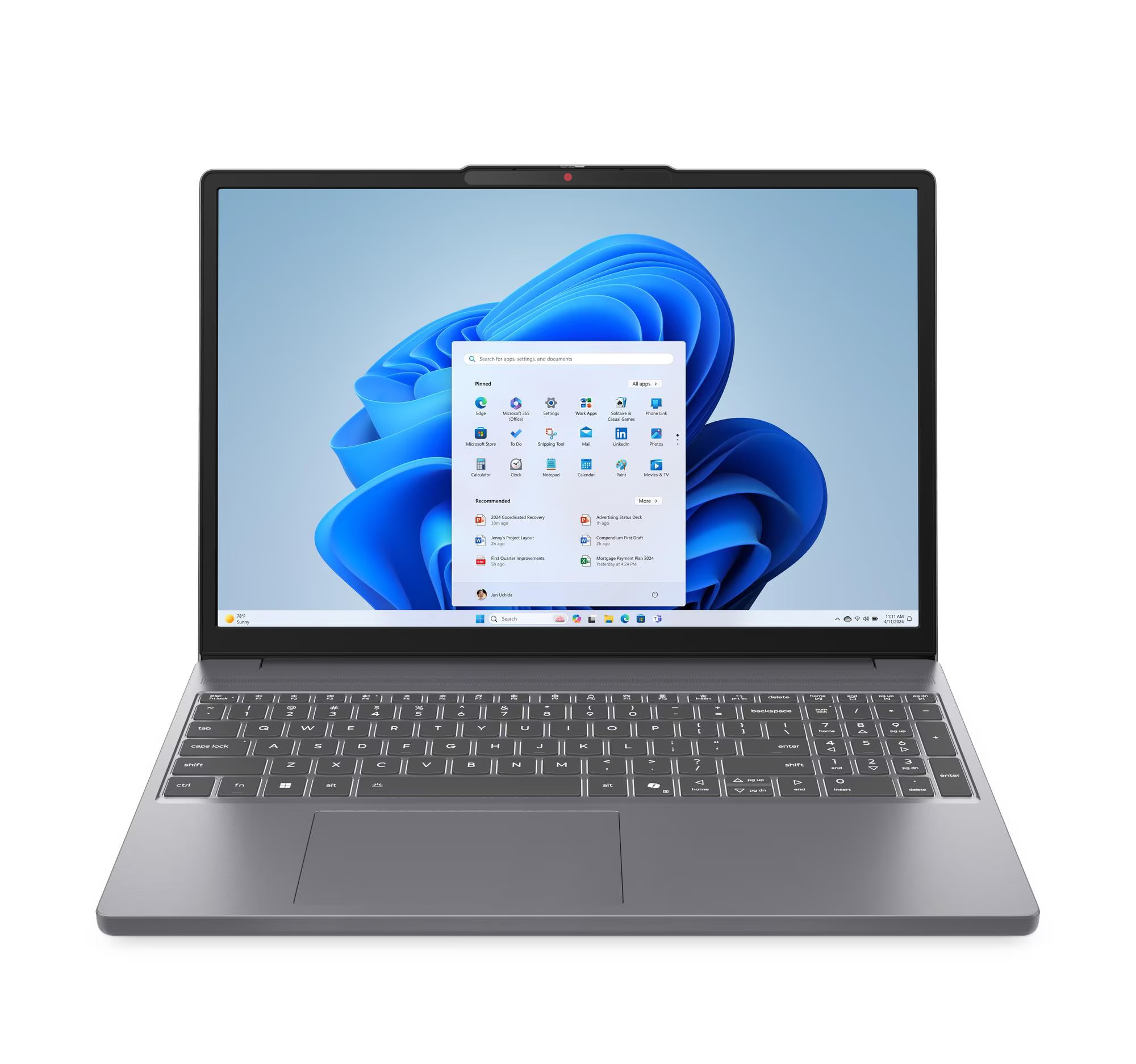 لاب توب لينوفو ايديا باد سليم 3 - 15IRH10 ، معالج انتل كور i5-13420H 15.3 بوصة ، هارد 512 جيجا بايت SSD ، رام 8 جيجا بايت ، كارت شاشة انتل UHD جرافيكس ،فري دوس - رمادي لونا