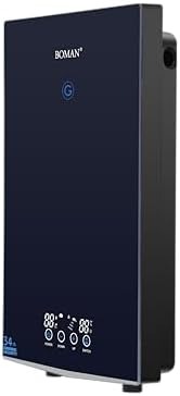 Boman Instant Water Heater , 12 Kilowatt Black - WZL13