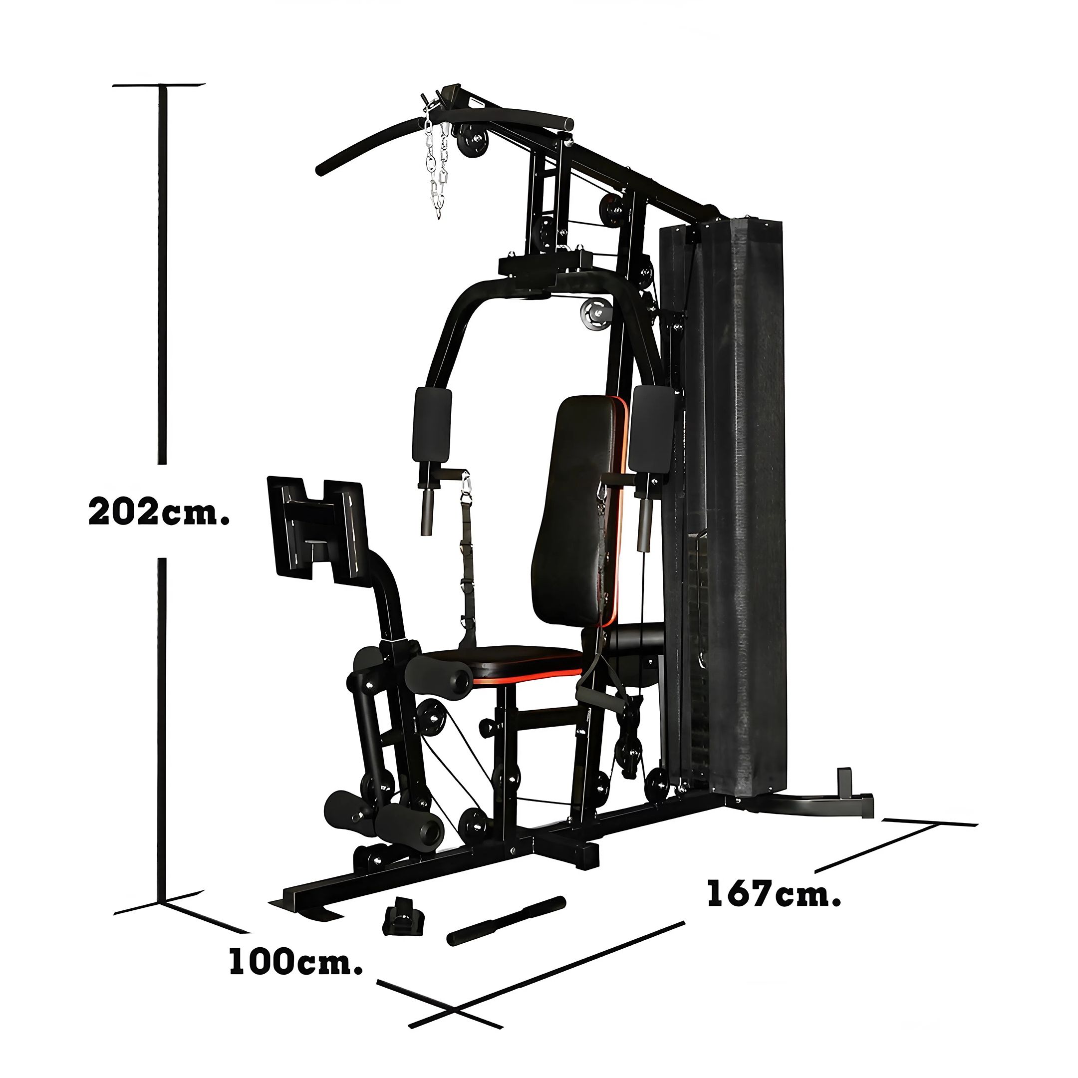 Axis Multi Gym , 250 Kilogram Black - Ax201