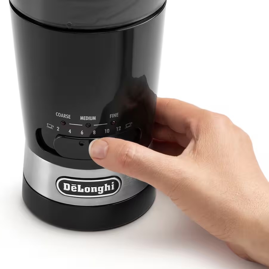 Delonghi Coffee Grinder , 90 gm 0 Watt , Black - KG210