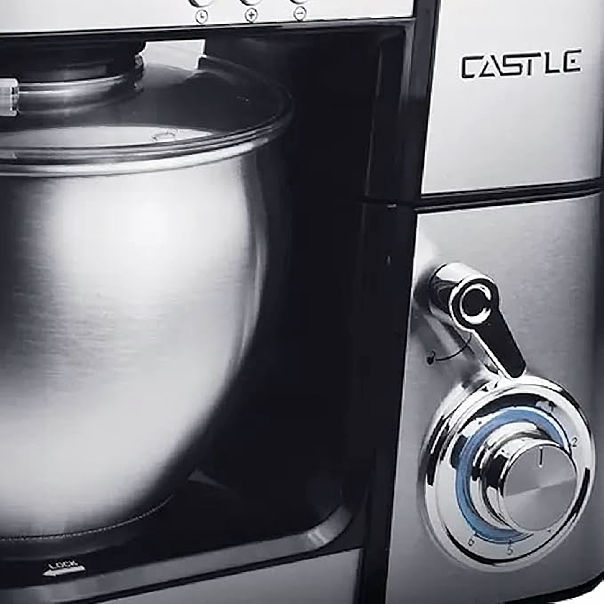 Castle Stand Mixer 7 Liter Silver - SM-1570