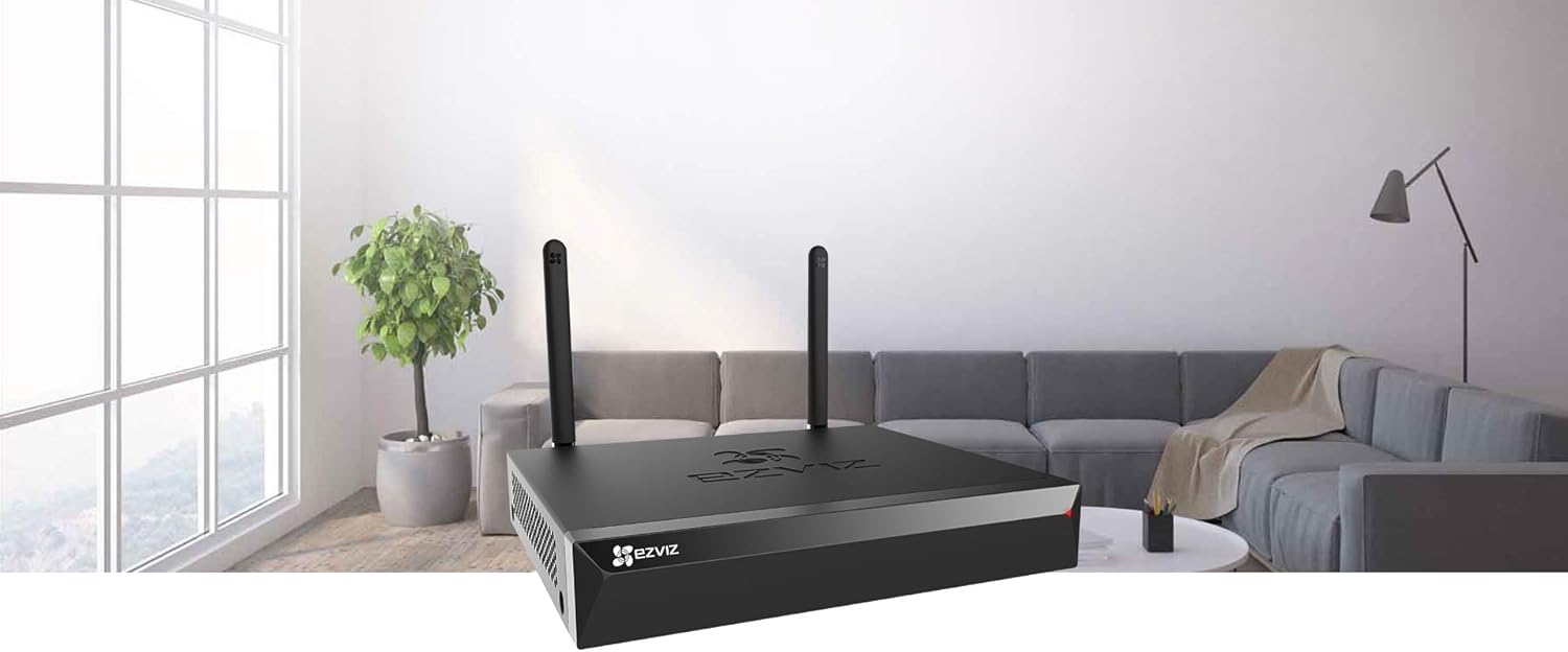 Ezviz Wireless Network Video Recorder , 5 megapixels , Black - X5S-8W