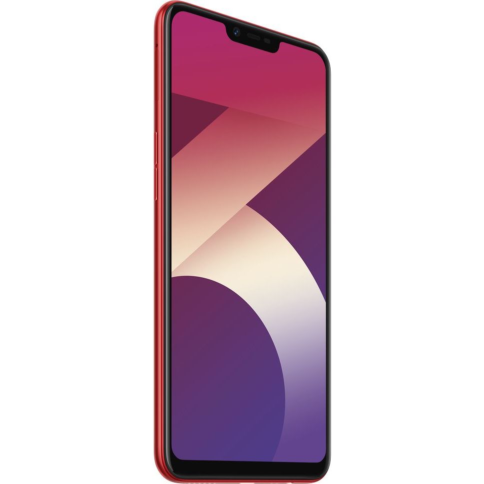 اوبو A3s ، سعة 32 جيجا بايت ، رام 3 جيجا بايت ، شبكة 4G ، شريحتين - احمر