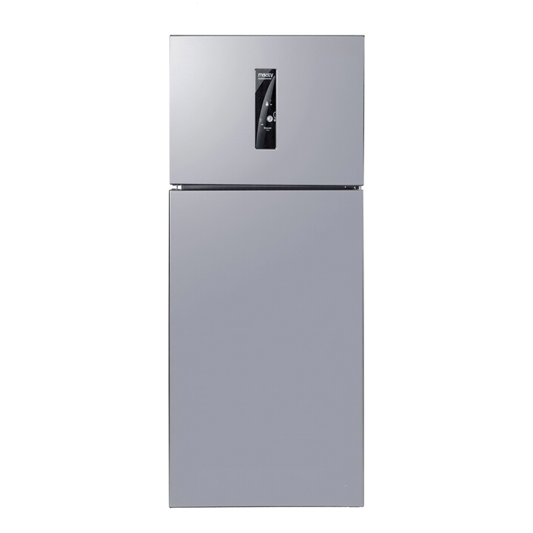 ثلاجة بفريزر علوي يونيون اير ، سعة 310 لتر ، ديفروست ، فضي - RD-320VVA-DSH-DHGHUSTO