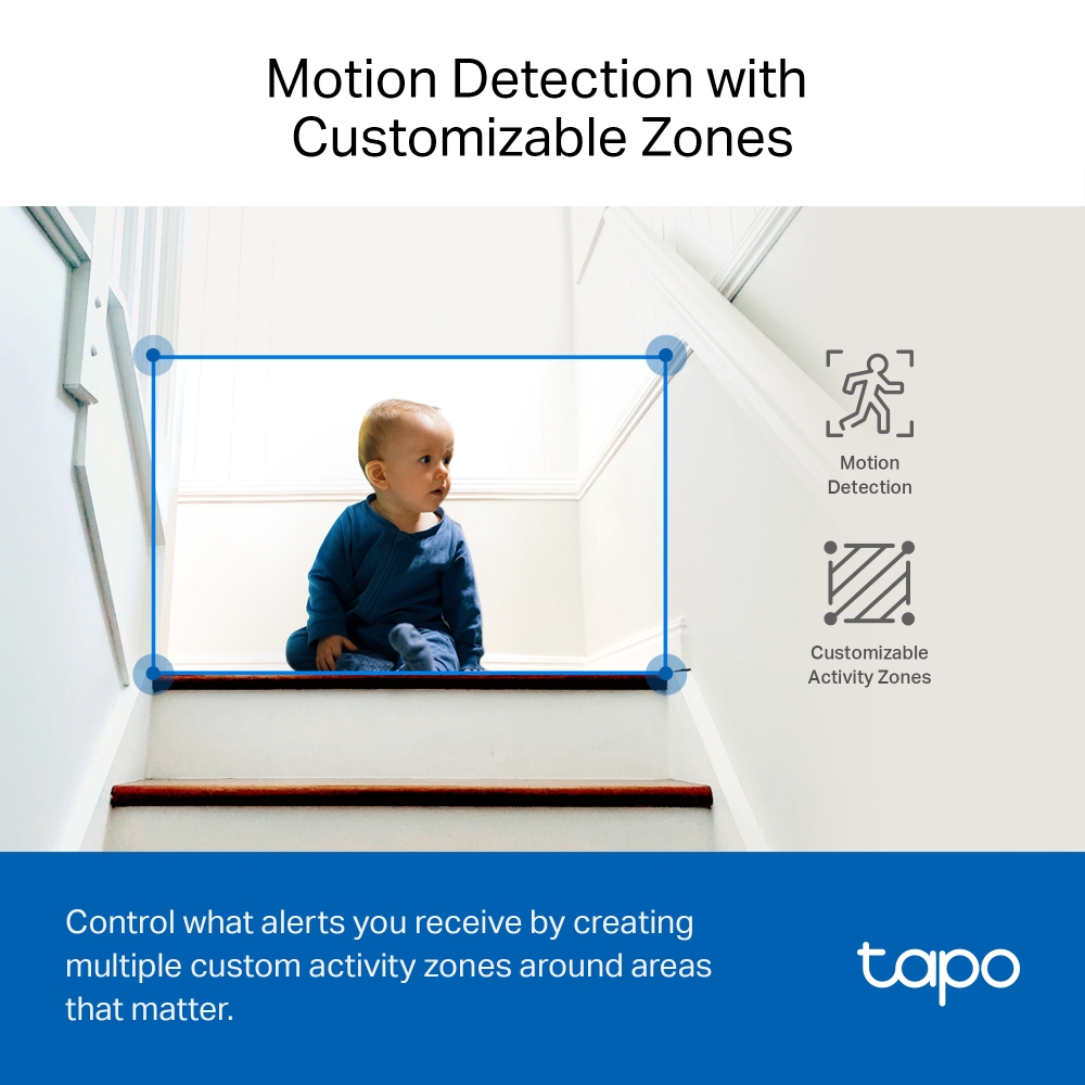 Tp-Link Tapo C220 Indoor Camera , 4 megapixels , White