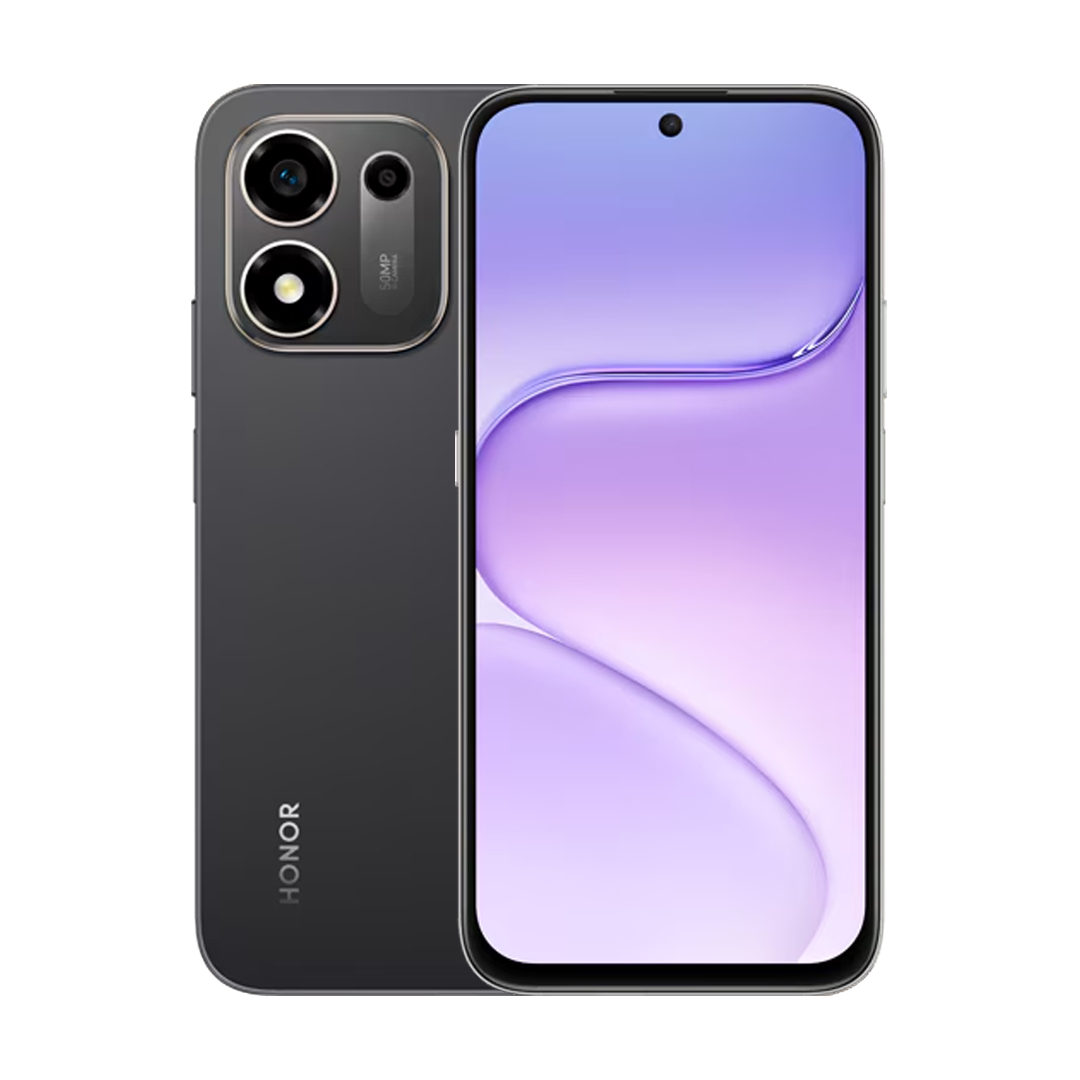 هونر X7e بلس ، سعة 256 جيجا بايت ، رام 8 جيجا بايت ، شبكة 5G ، شريحتين - اسود