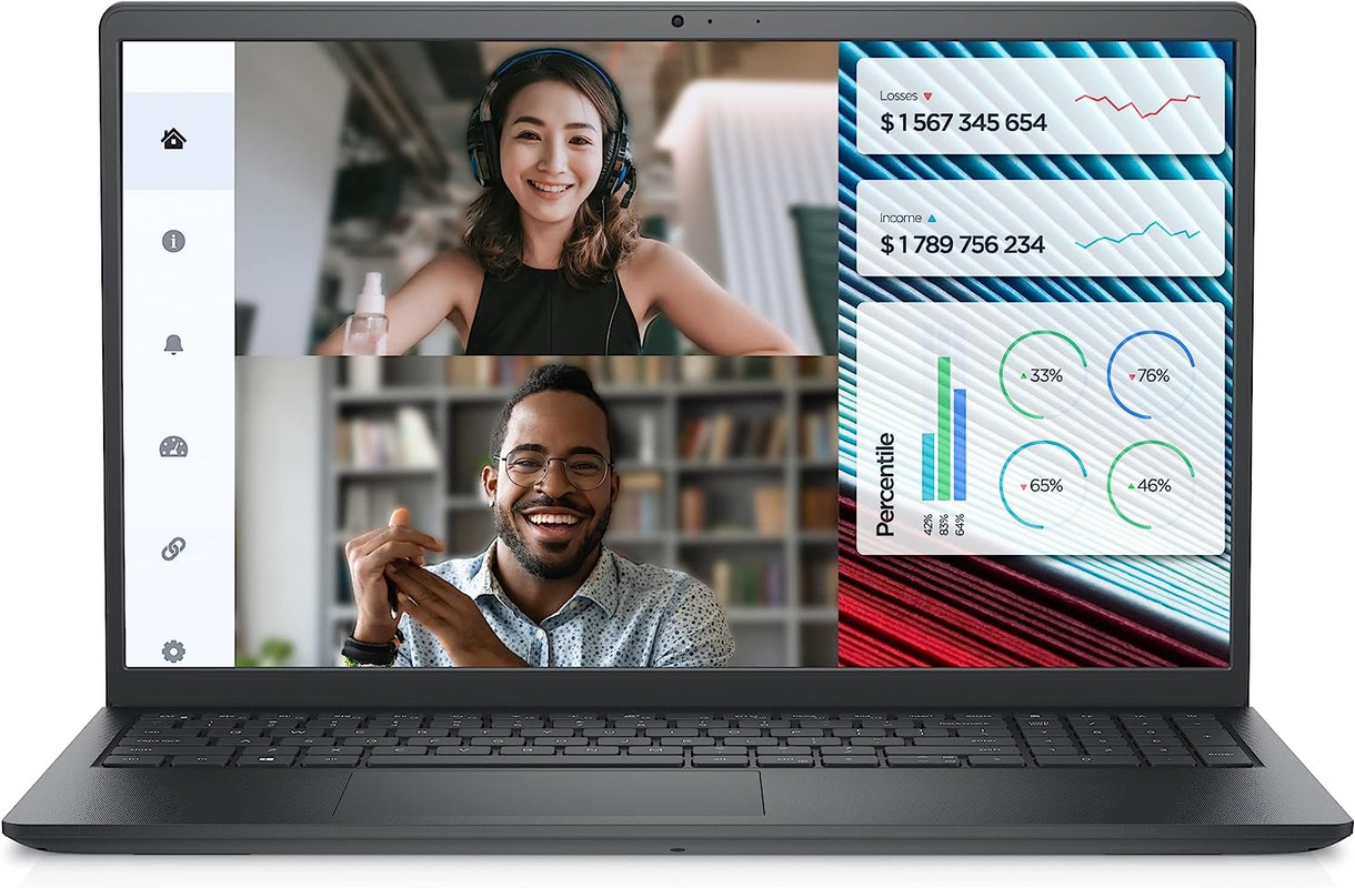 لاب توب ديل فوسترو 3520 ، معالج انتل كور i7-1255U 15.6 بوصة ، هارد 512 جيجا بايت SSD ، رام 16 جيجا بايت ، كارت شاشة انتل ايريس XE جرافيكس ،فري دوس - اسود كربون