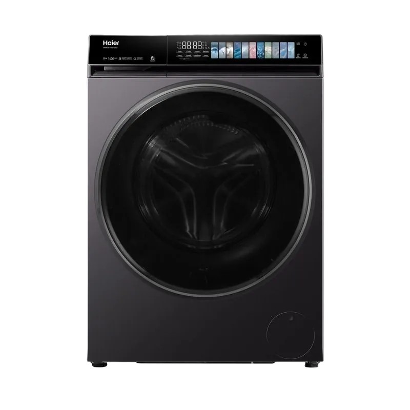 Haier X7 Series Inverter Front Load Washing Machine , 10 kg , Jade Ink Silver - HW100B14367S8U1