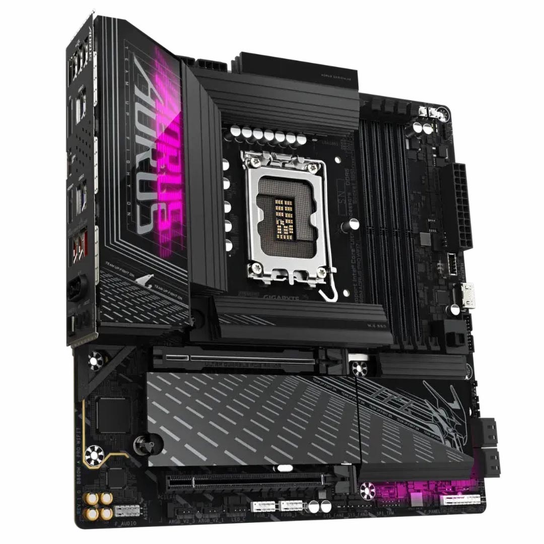 Gigabyte B860M AORUS PRO WIFI7 Motherboard , Intel mATX Black