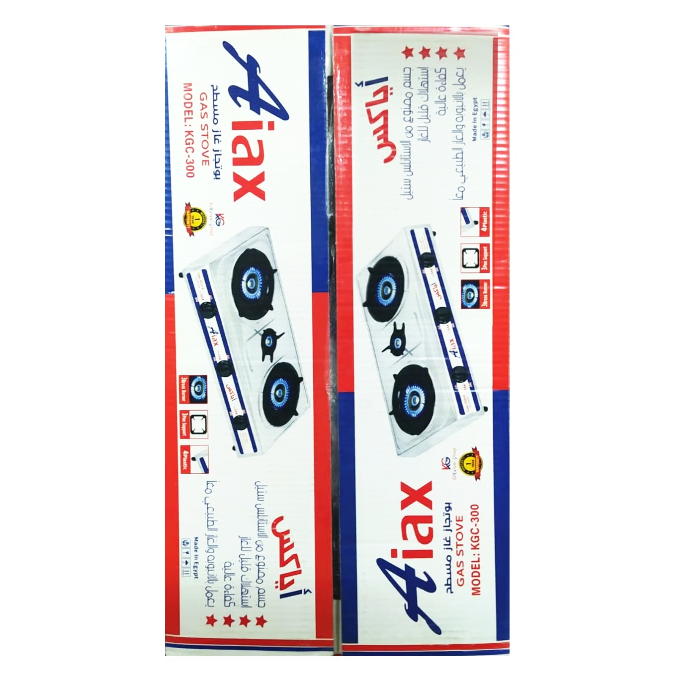 Aiax Gas Cooking Stove , Blue