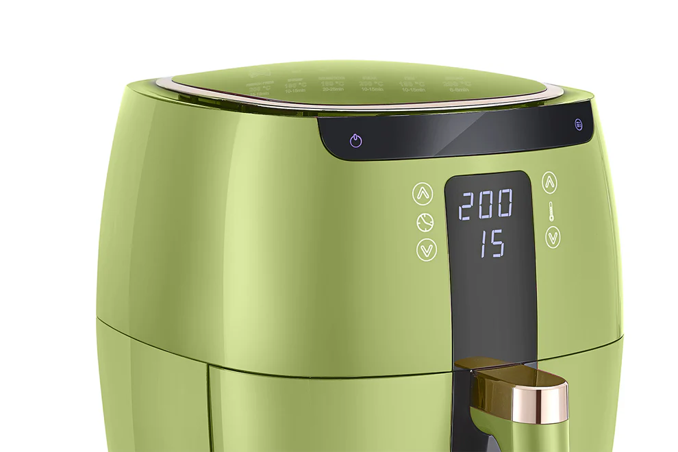 Swiss Pro Plus Digital Air Fryer , 7 Liter , 1750 Watt Green - SP-AF1750