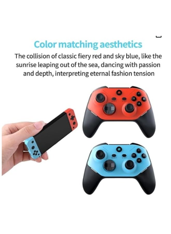 Generic M66 Retro Handheld Gaming Console , Red Blue