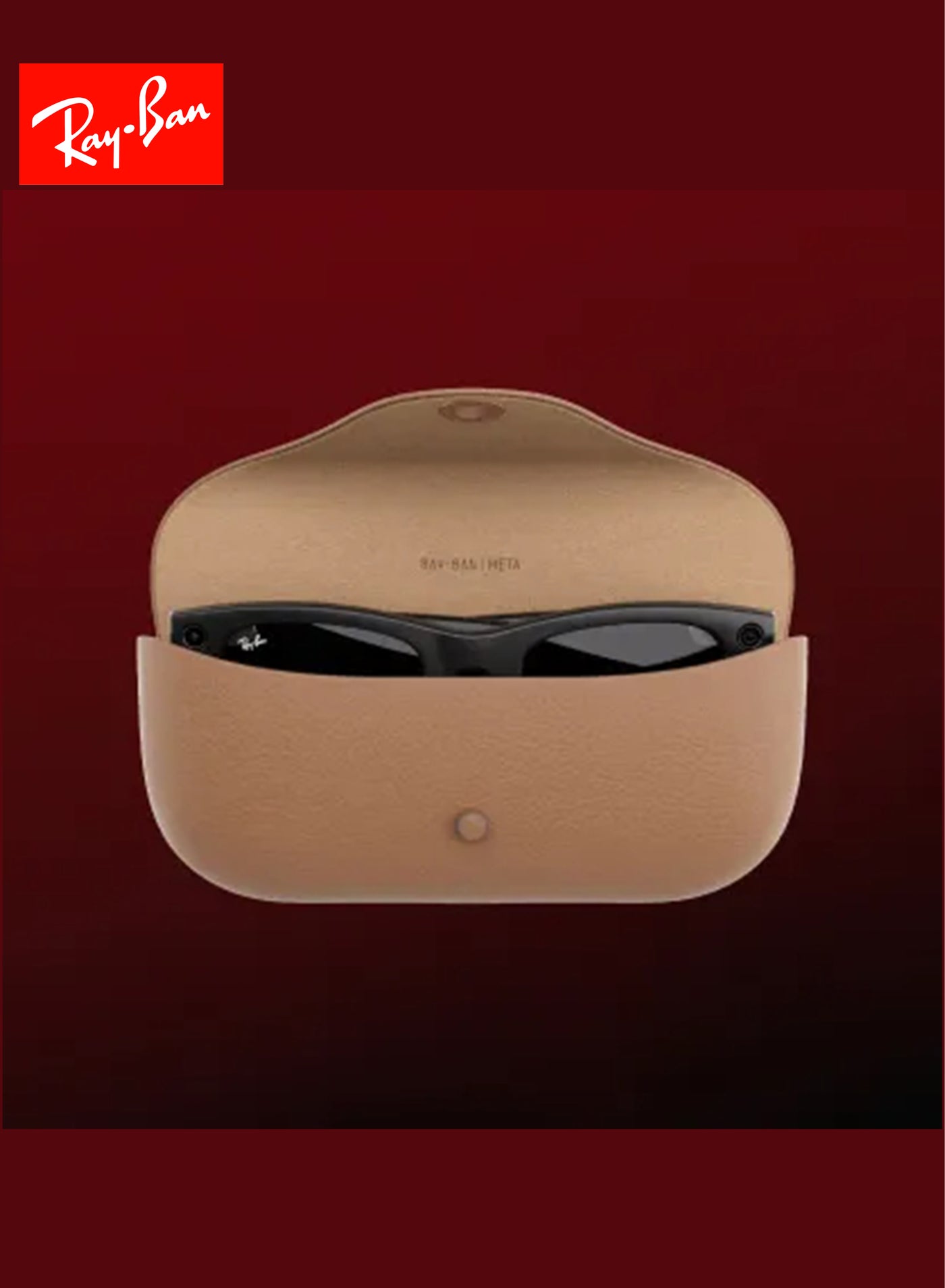 نظارة في ار لاسلكية ميتا وايفارير راي ،اسود - RW4006