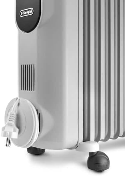 Delonghi Oil Heater , 12 Fins , 2500 Watt Grey - TRRSE1225