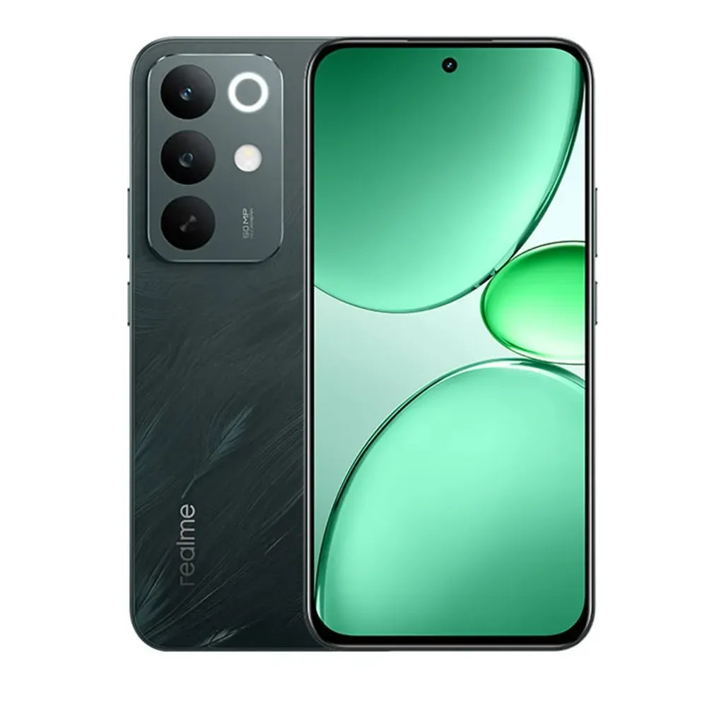 ريلمي C85 برو ، سعة 256 جيجا بايت ، رام 8 جيجا بايت ، شبكة 4G LTE ، شريحتين - أخضر بيكوك