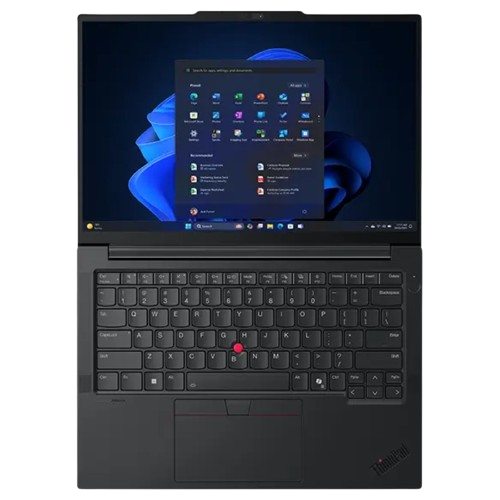 لاب توب لينوفو ثينك باد E14 Gen 7 ، معالج انتل كور الترا 7 255H 14 بوصة ، هارد 512 جيجا بايت SSD ، رام 16 جيجا بايت ، كارت شاشة انتل آرك 140T ،فري دوس - اسود
