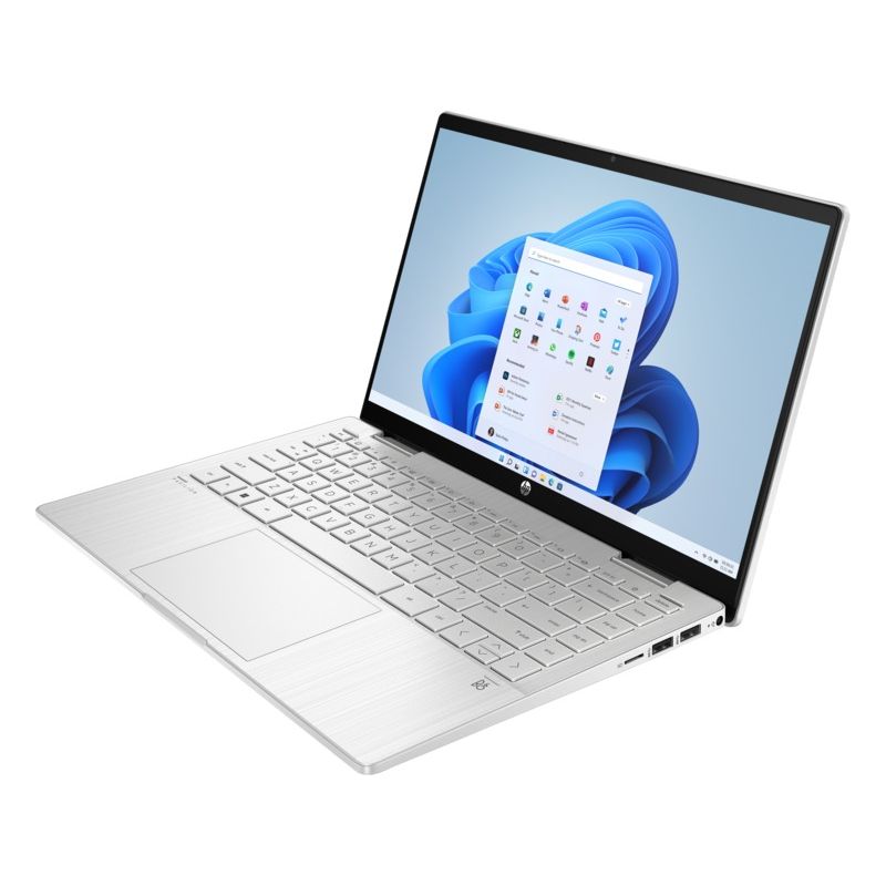 لاب توب اتش بي بافليون x360 14-ek1020ne - 9R2F4EA ، معالج انتل كور i5-1335U 14 بوصة ، هارد 512 جيجا بايت ، رام 8 جيجا بايت ، كارت شاشة انتل ايريس XE جرافيكس ،ويندوز 11 - فضي ناتشورال