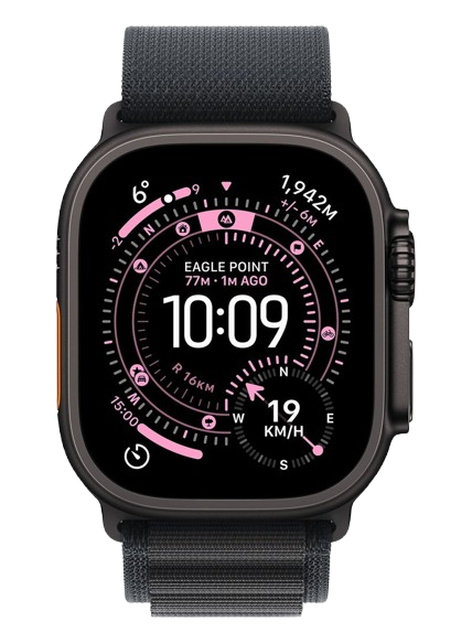 Apple Ultra 3 Smart Watch, S/M Band , 49 Millimeter Black Titanium and Black Alpine