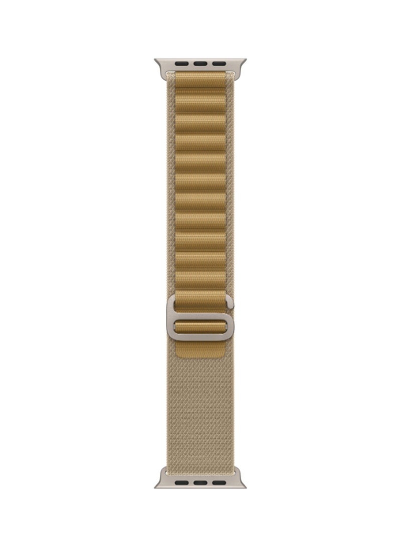 Apple Ultra 2 Smart Watch, M/L Band , 49 Millimeter Natural Titanium and Tan Alpine