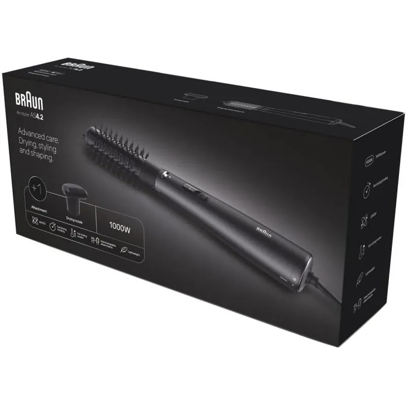 فرشاة تصفيف الشعر براون ، اسود - BRAS420E