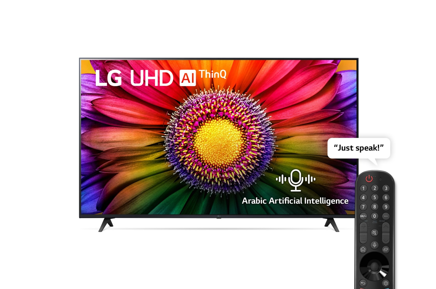 LG 55 Inch Smart TV , 4K UHD LED Built-In Receiver