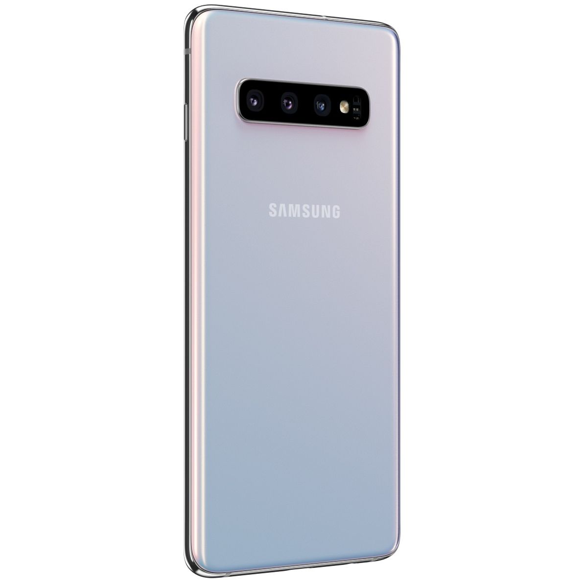 سامسونج جالكسي S10 ، سعة 128 جيجا بايت ، رام 8 جيجا بايت ، شبكة 4G LTE ، شريحتين - ابيض