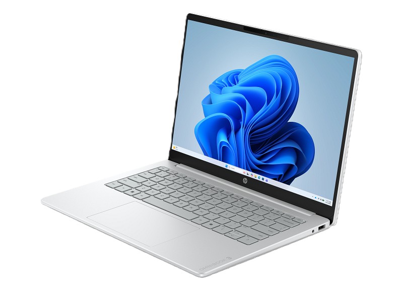 لاب توب اتش بي اومني بوك 3 - 14-hu0004ne ، معالج انتل كور 5 120U 14 بوصة ، هارد 512 جيجا بايت SSD ، رام 16 جيجا بايت ، كارت شاشة انتل جرافيكس مدمج ،ويندوز 11 - فضي جلاسير
