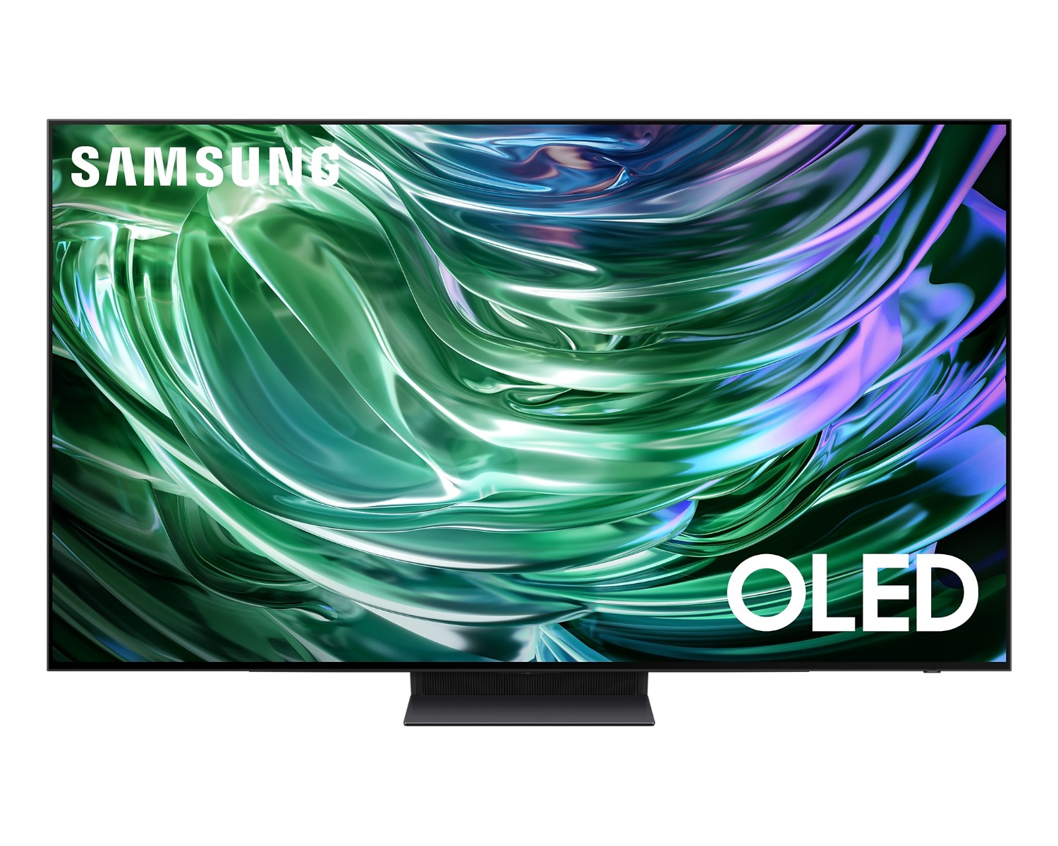 شاشة تلفزيون سمارت سامسونج ، مقاس 77 بوصة ، OLED ، دقة 4K UHD ، بريسيفر داخلي - QA77S90DAEXXY