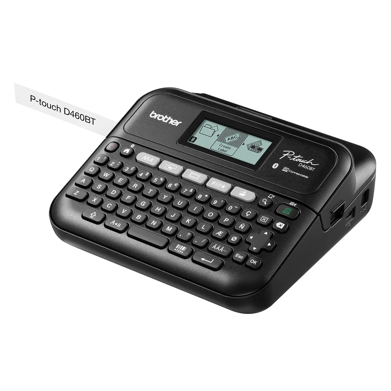 Brother Label printer , Black - PT-D460BT