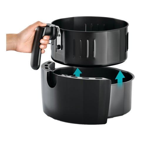 Black + Decker Air Fryer , 3.7 Liter , 1500 Watt Black - AF4037-B5