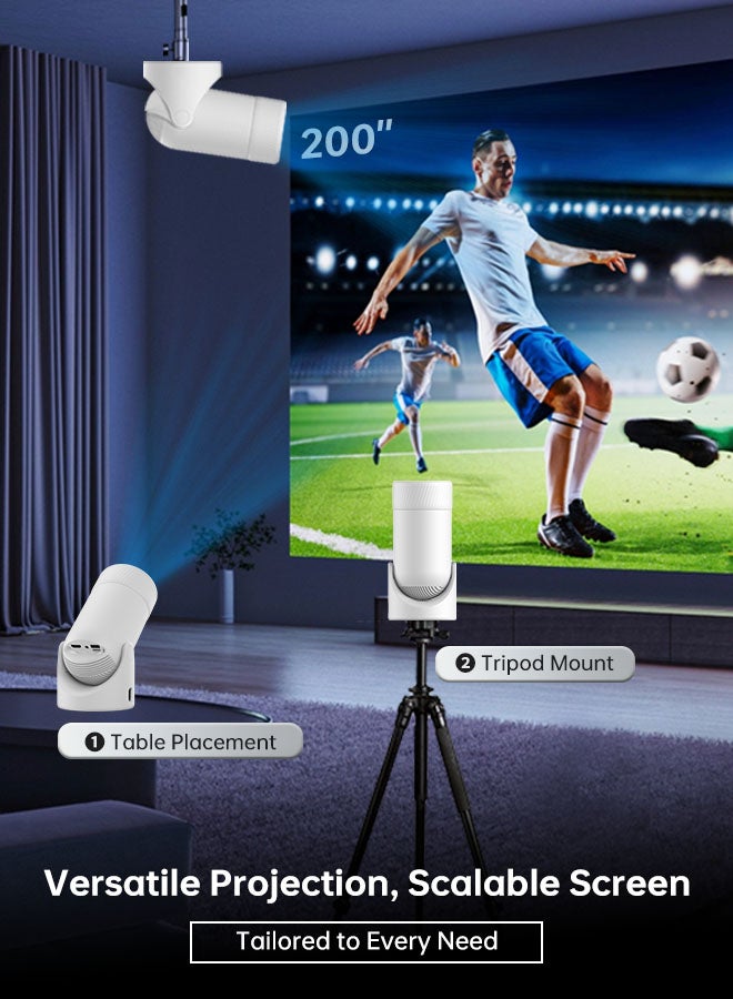 بروجكتور LED ايه او سي ، ابيض - XL2-220