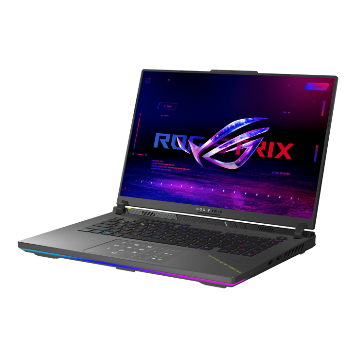 لاب توب اسوس روج ستريكس G16 2025 - G614FM-RV169W ، معالج ايه ام دي رايزن 9 9955HX 16 بوصة ، هارد 1 تيرا بايت SSD ، رام 16 جيجا بايت ، كارت شاشة انفيديا جي فورس RTX 5060 ،ويندوز 11 - رمادي اكليبس