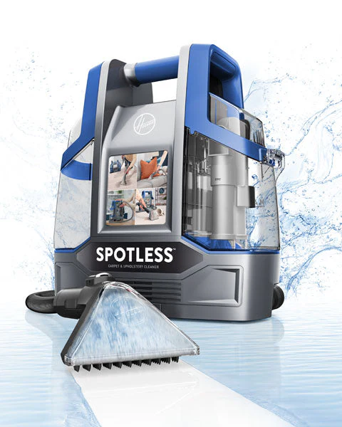Hoover Spotless Spot Bagless Carpet Cleaner Grey Blue - CDCW - CSME